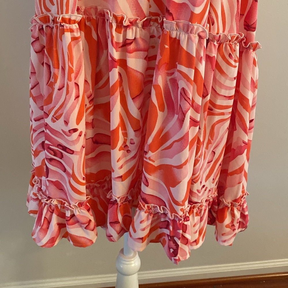 Jodifl Los Angeles NWT ruffle dress - Picture 4 of 8